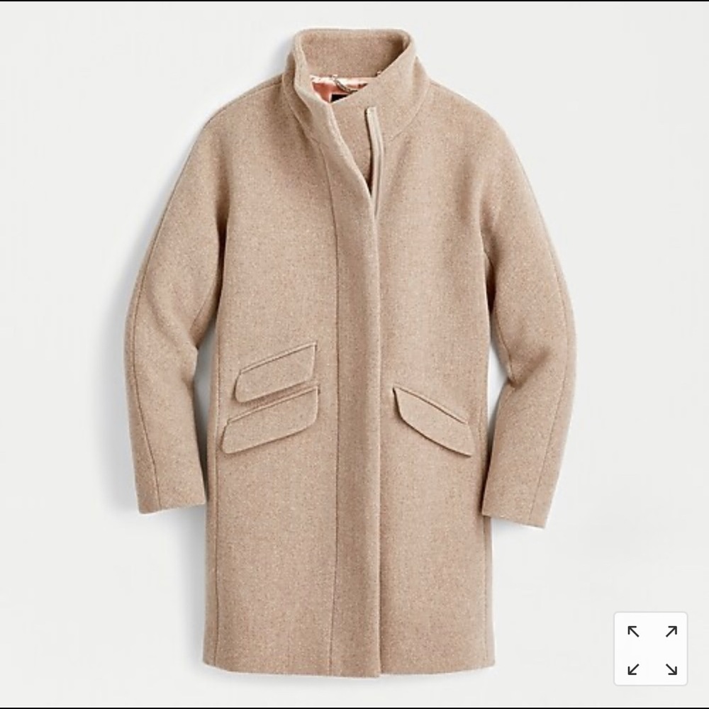 J. Crew Cocoon coat in Italian wool, Size 20